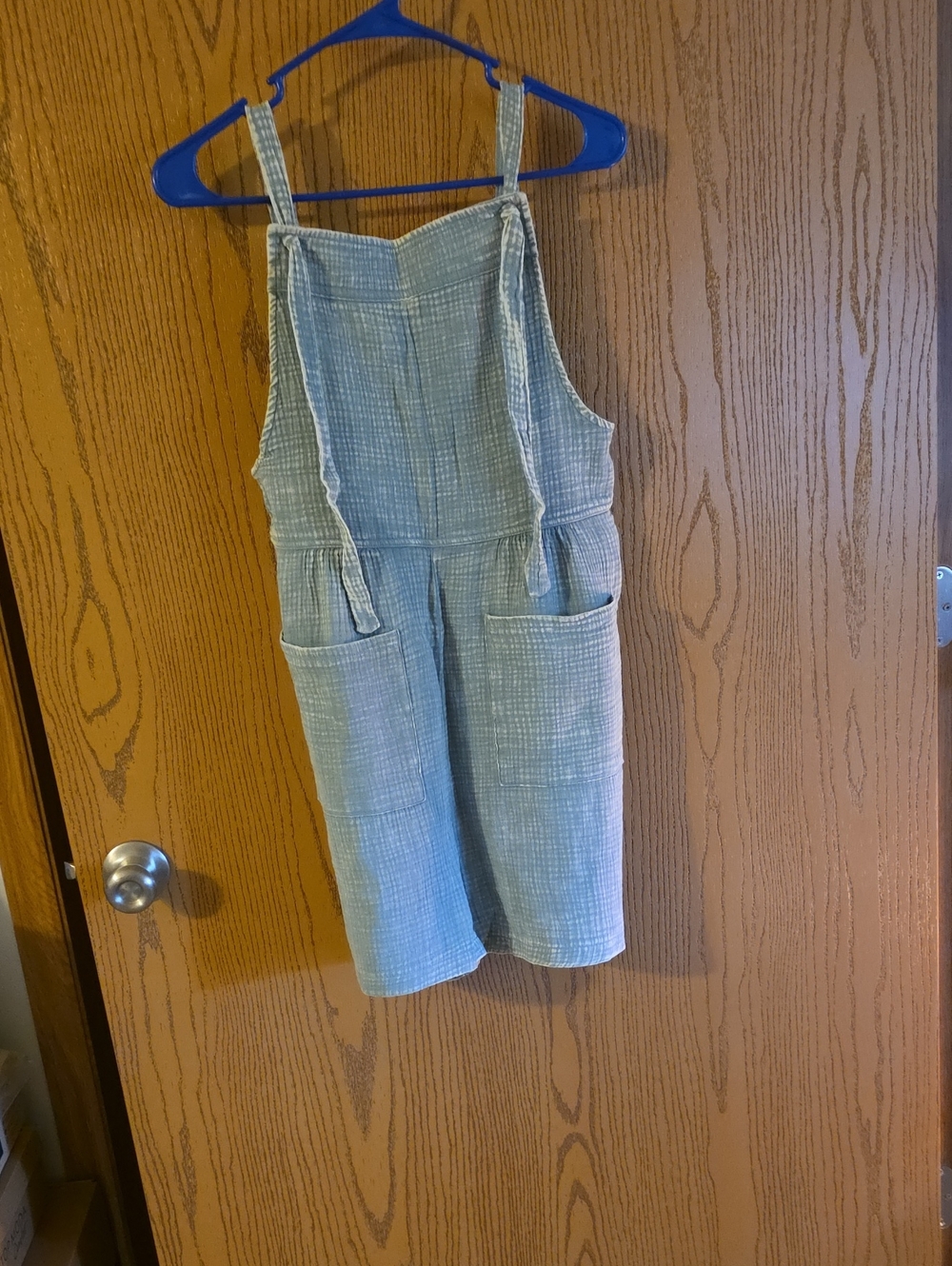 Zenana Outfitters Soft Washed Sage Romper Ptp 15 -17 I 2.5 NWOT